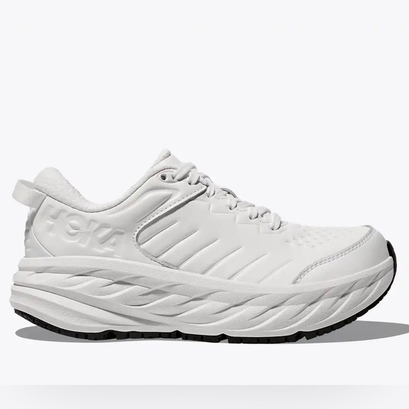HOKA Bondi SR Sneakers – White | Women’s 7.5 Wide - Picture 5 of 8
